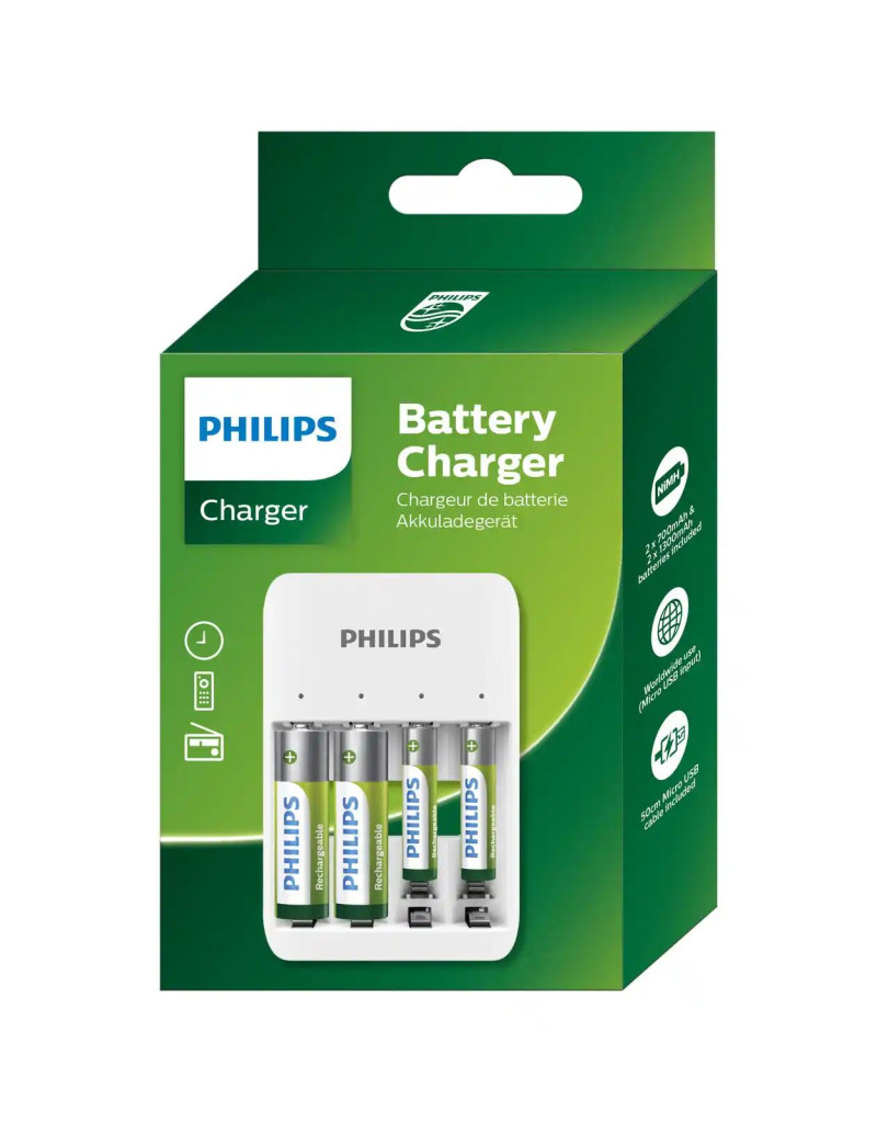 Punjač za baterije Philips AA/AAA na USB 4 porta