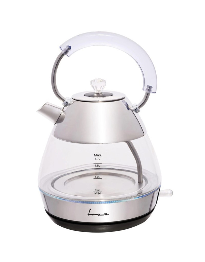 Električno kuvalo Fram FEK-2200GX 1,7l/2200W/staklo-inox - 1 Električno kuvalo Fram FEK-2200GX 1,7l/2200W/staklo-inox - 1