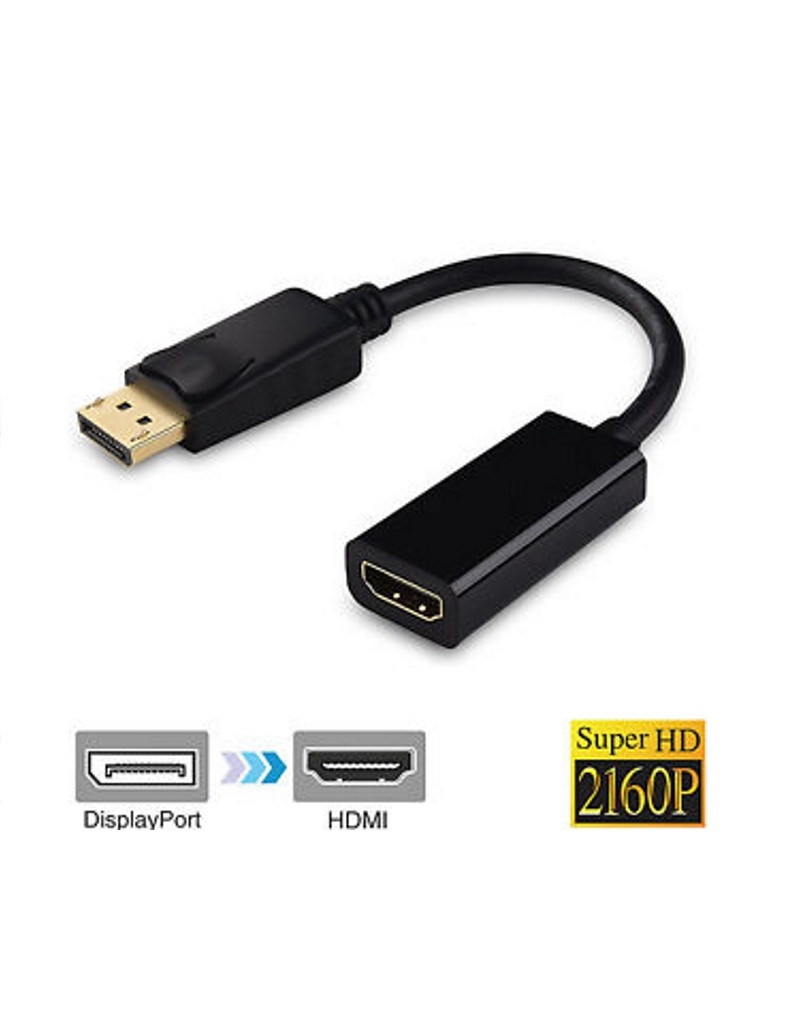 Adapter-konvertor Display Port na HDMI 4 K