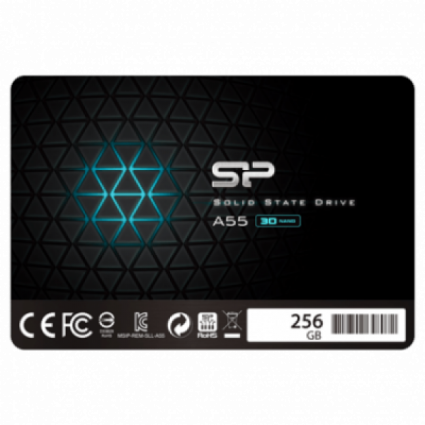 SSD 2.5" SATA Silicon Power A55 256GB, SP256GBSS3A55S25  - 1