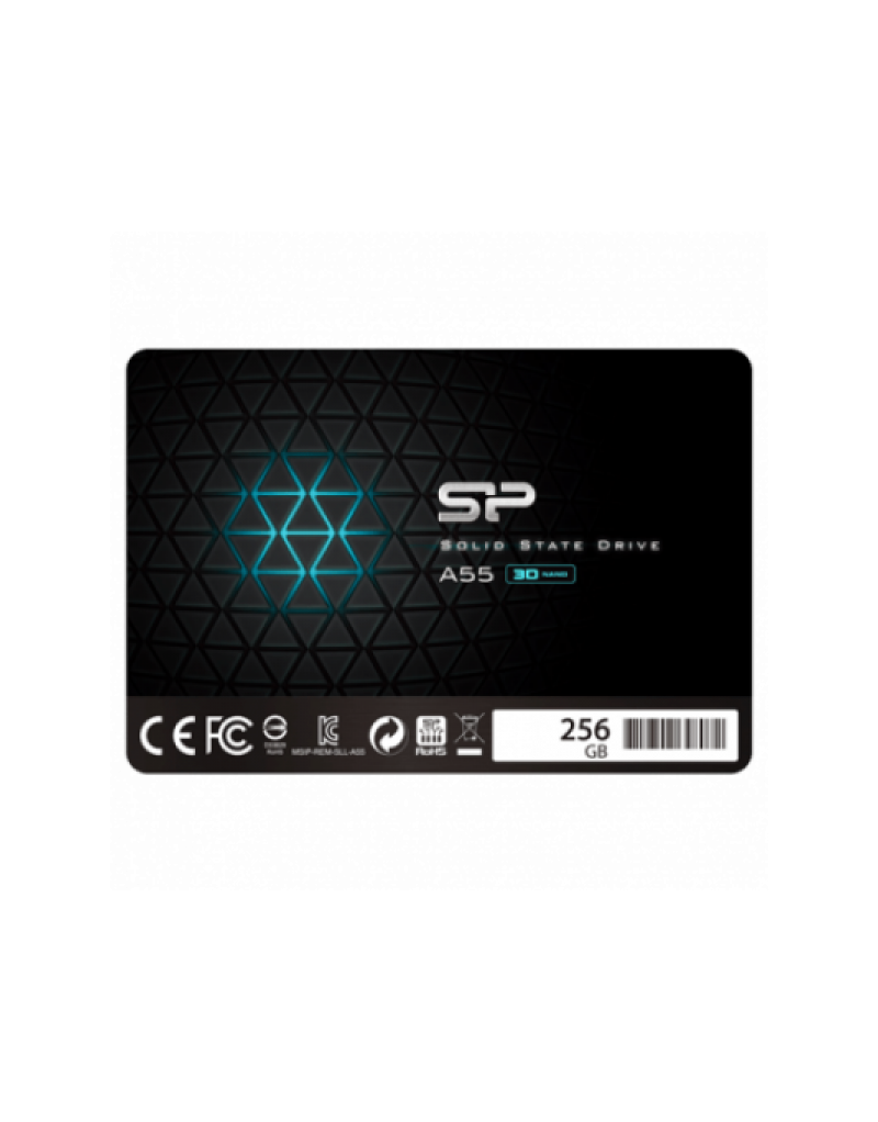SSD 2.5" SATA Silicon Power A55 256GB, SP256GBSS3A55S25 - 1 SSD 2.5" SATA Silicon Power A55 256GB, SP256GBSS3A55S25 - 1