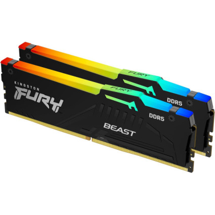 RAM DDR5 32GB (2x16GB) 6000MHz Kingston Fury RGB EXPO KF560C36BBE2AK2-32  - 1
