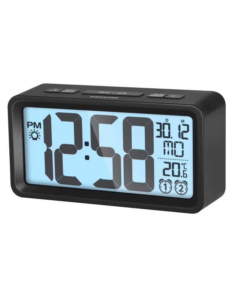 Digitalni sat sa alarmom SENCOR SDC 2800 B crni - 1 Digitalni sat sa alarmom SENCOR SDC 2800 B crni - 1
