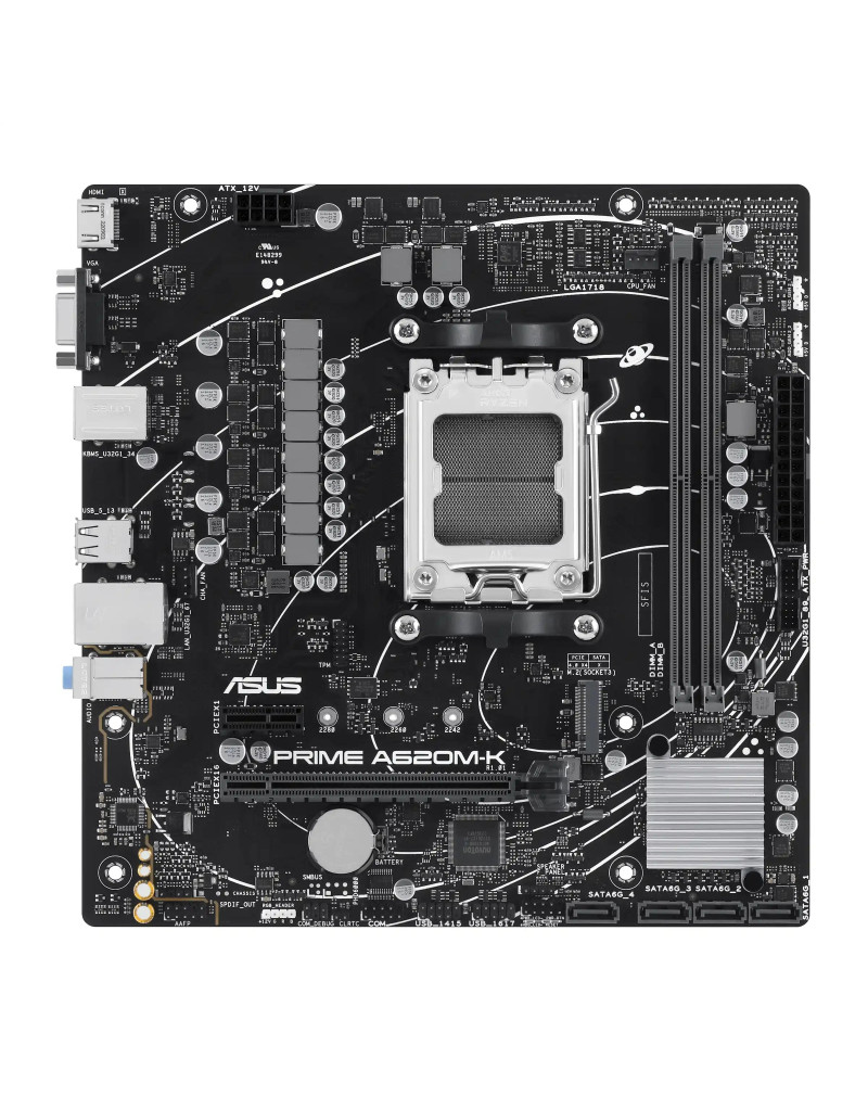 Matična ploča Asus PRIME A620M-K - 1 Matična ploča Asus PRIME A620M-K - 1