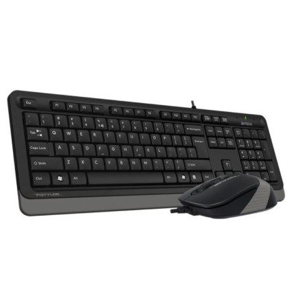 F1010 FSTYLER USB US siva tastatura + USB sivi miš