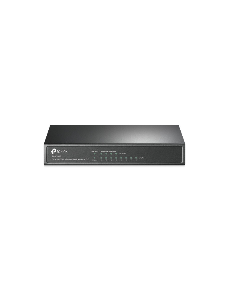 LAN Switch TP-LINK TL-SF1008P PoE 8port 10/100Mbs - 1 LAN Switch TP-LINK TL-SF1008P PoE 8port 10/100Mbs - 1