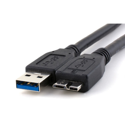 Kabl USB 3.0 tip A - Micro-B M/M 2m crni