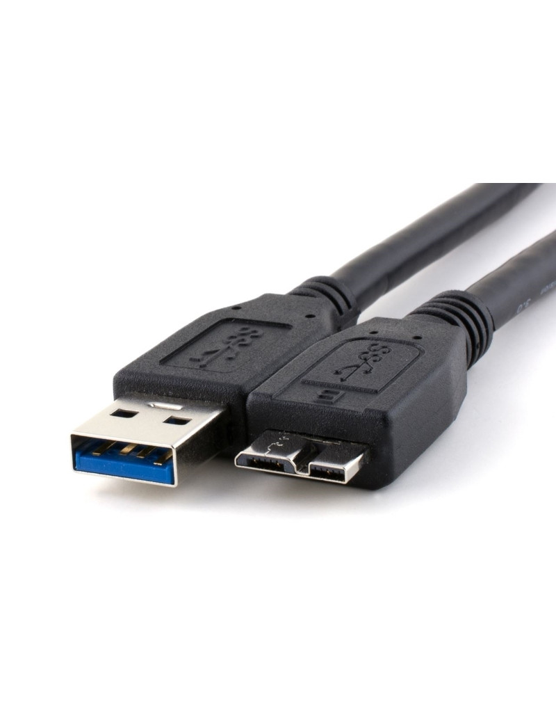 Kabl USB 3.0 tip A - Micro-B M/M 2m crni