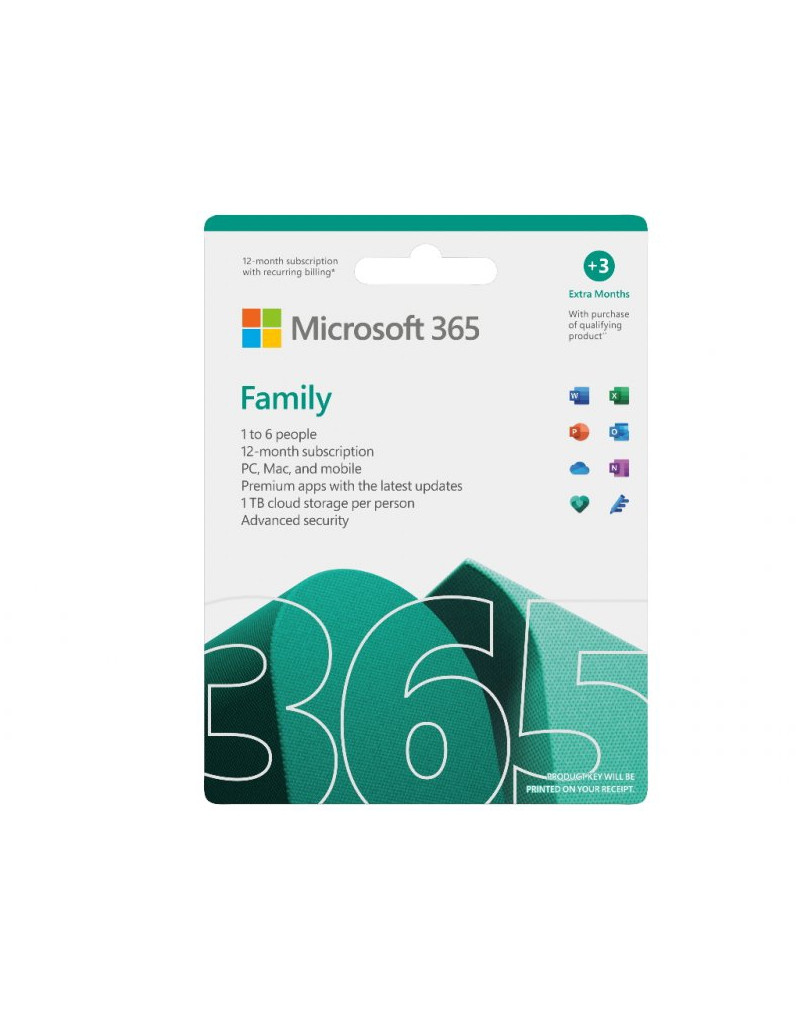 Microsoft 365 Family 32bit/64bit (6GQ-01890)