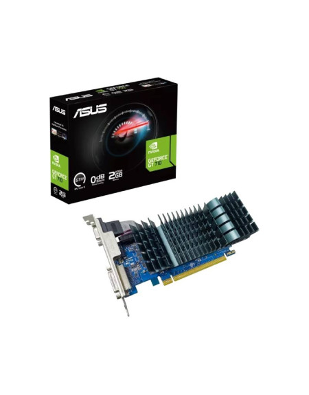 nVidia GeForce GT 710 2GB 64bit GT710-SL-2GD3-BRK-EVO ASUS - 1