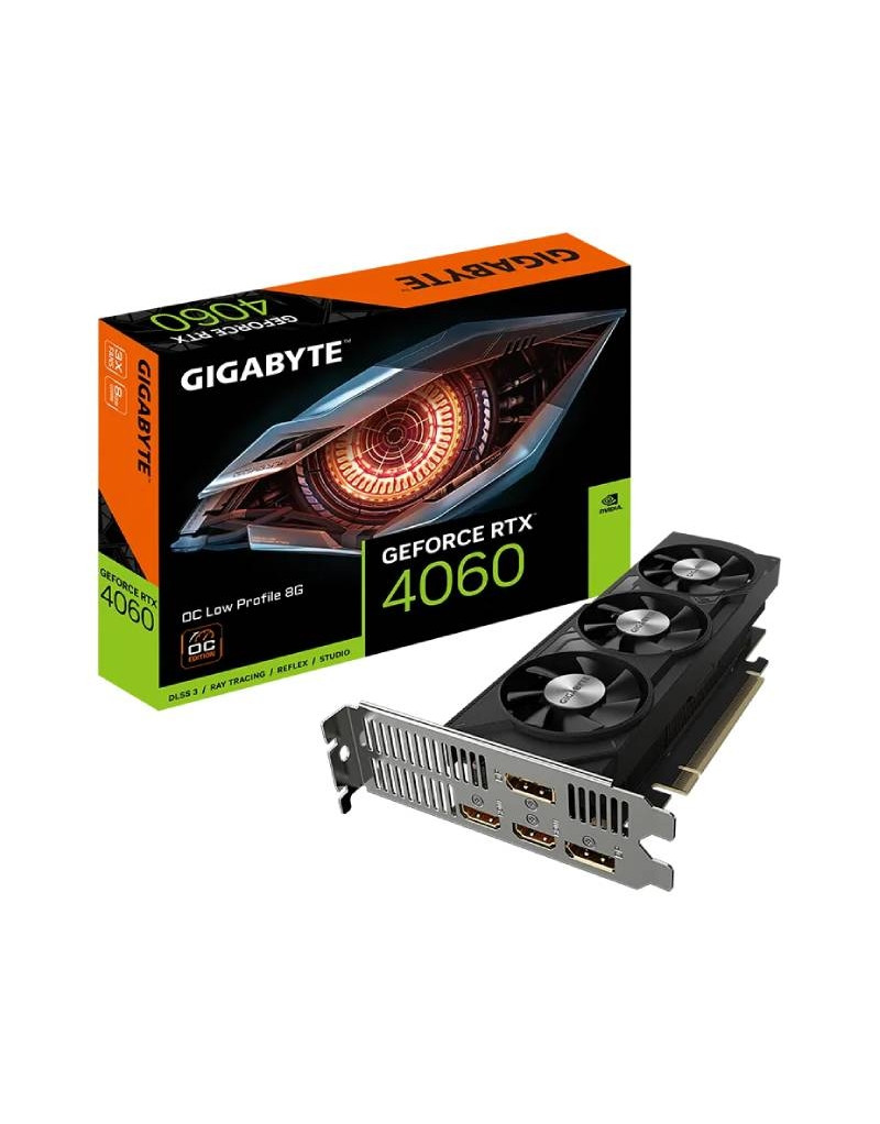 nVidia GeForce RTX 4060 OC Low Profile 8GB GV-N4060OC-8GL