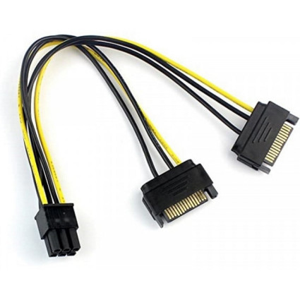 Adapter za napajanje VGA (6-pin) -2x Sata