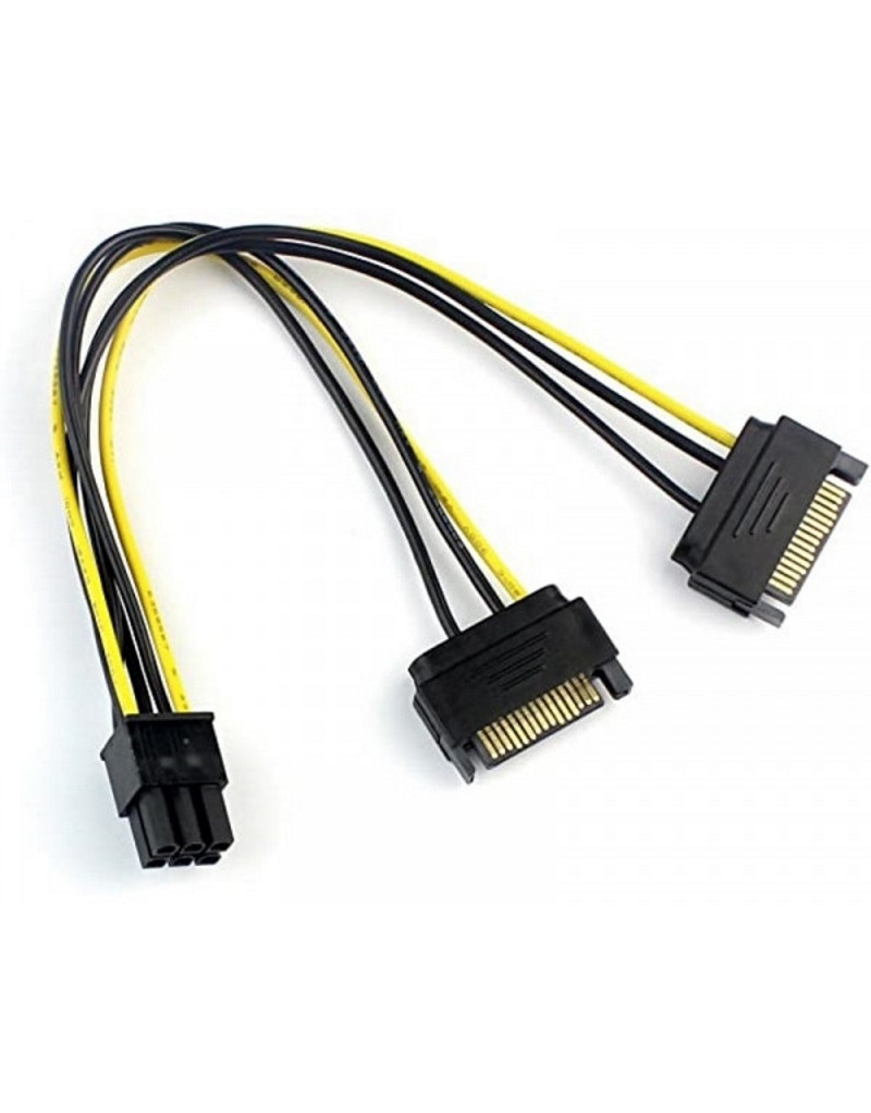 Adapter za napajanje VGA (6-pin) -2x Sata