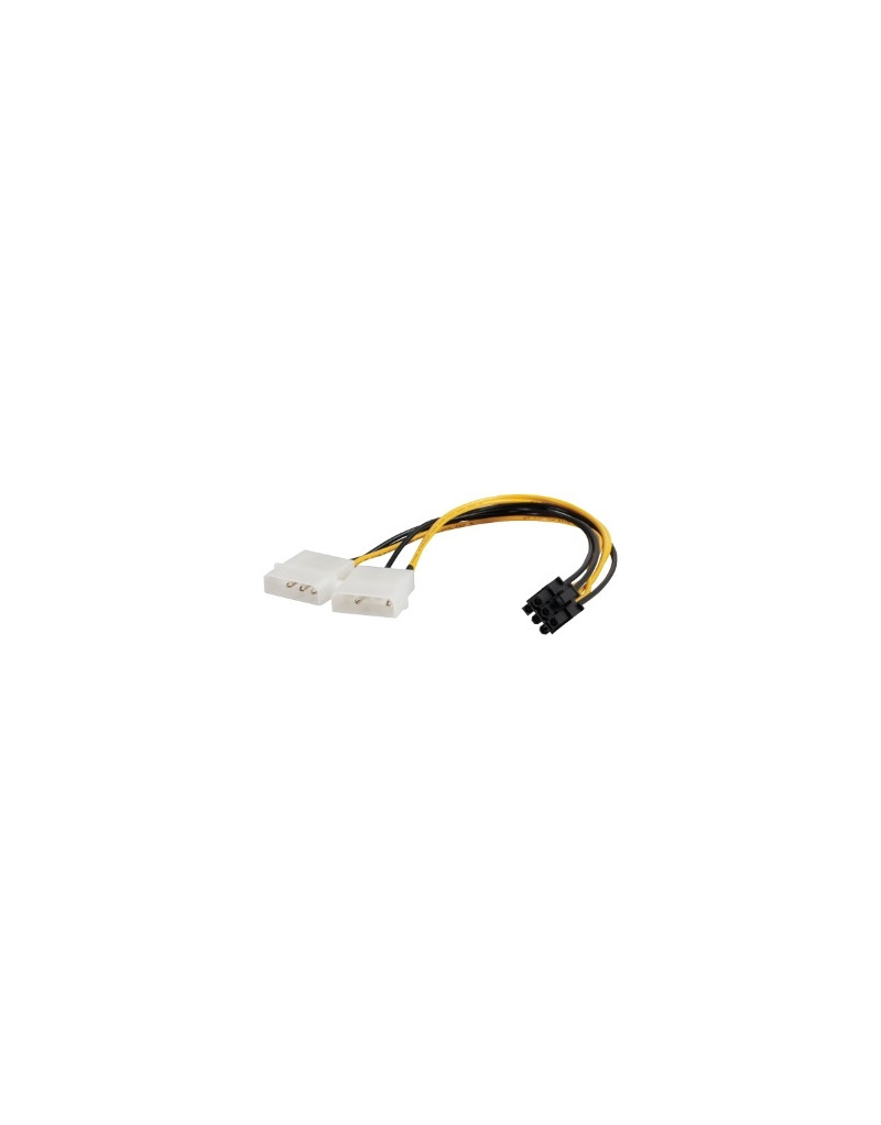 Naponski adapter za PCI-E VGA (6-pin) -2x Molex