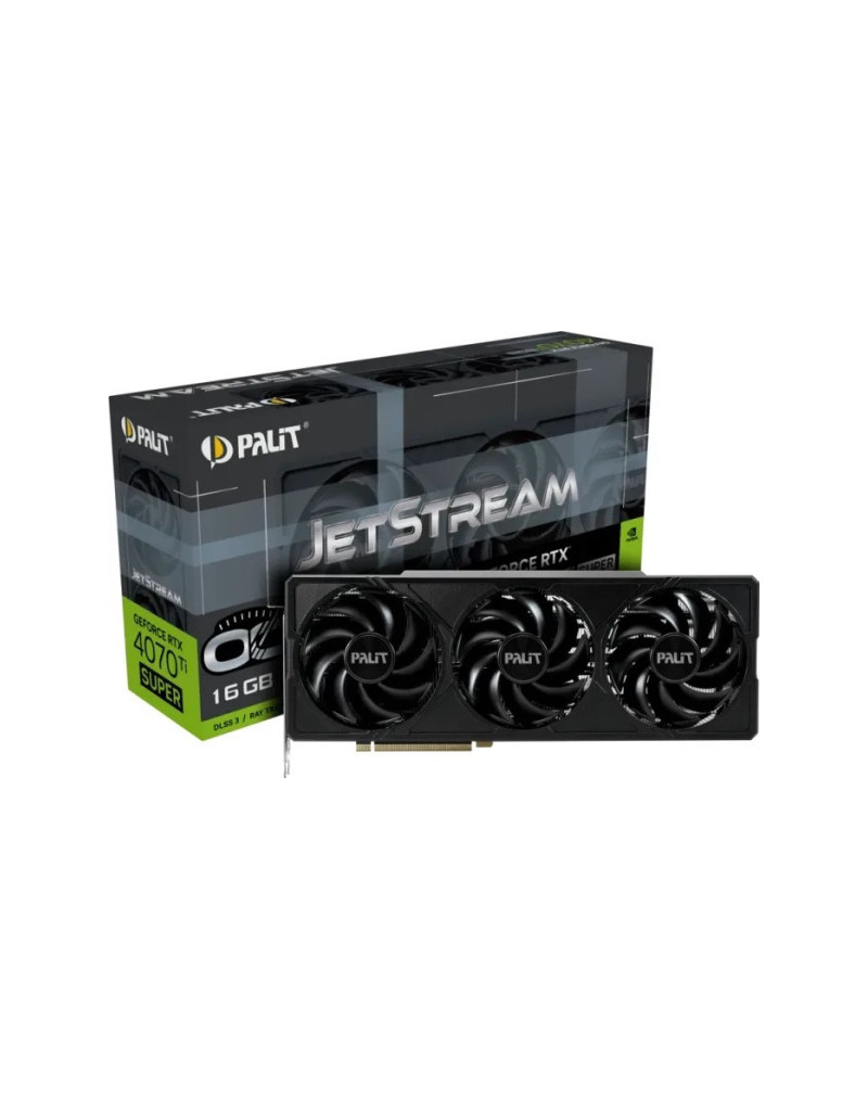 SVGA Palit GeForce RTX4070-Ti Super JetStream OC 16GB 256bit