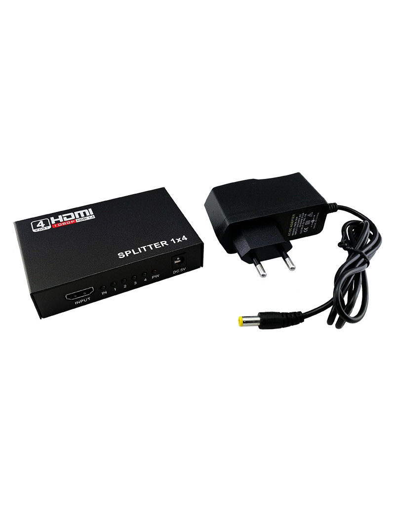 1.4 HDMI spliter 4x out 1x in 1080P