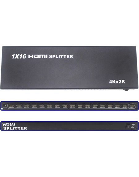 HDMI Spliter 1x16 1080P (ver 1.4) Activ FAST ASIA - 1