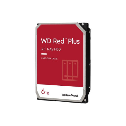 6TB 3.5" SATA III 256MB IntelliPower WD60EFPX Red Plus hard disk