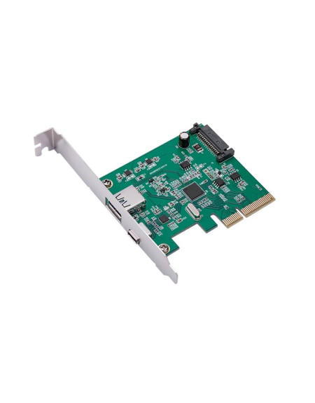 PCI-Express kontroler USB 3.1 Type-A+USB-C Host E-GREEN - 1
