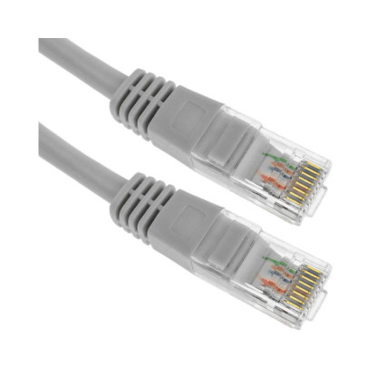 Kabl UTP patch Cat5e 10m sivi