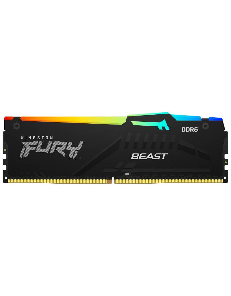 DIMM DDR5 8GB 5200MT/s KF552C36BBEA-8 Fury Beast RGB EXPO