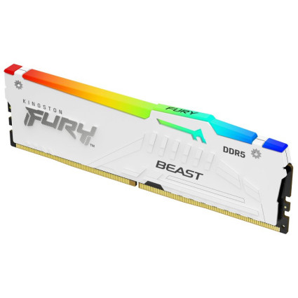 DIMM DDR5 32GB 6000MT/s KF560C36BWEA-32 FURY Beast RGB White