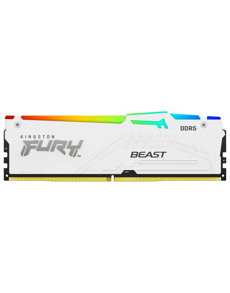 DIMM DDR5 32GB 5600MT/s KF556C36BWEA-32 Fury Beast RGB White