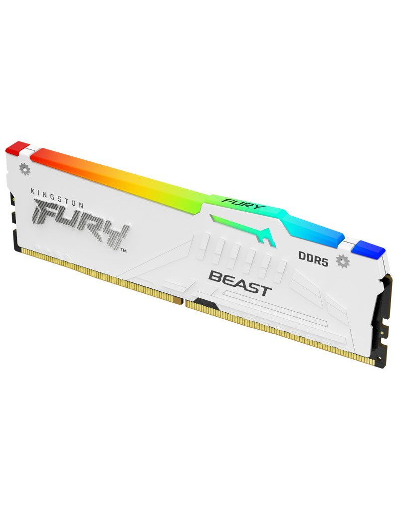DIMM DDR5 32GB 5200MT/s KF552C36BWEA-32 Fury Beast RGB White