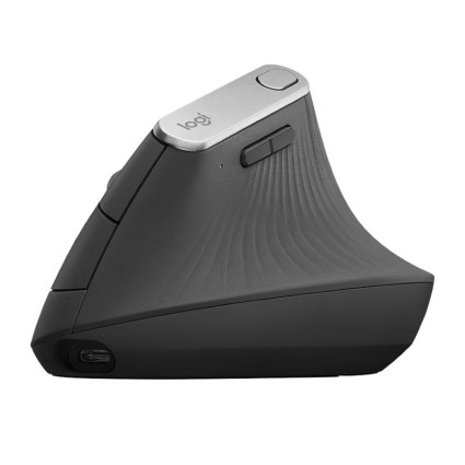 MX Vertical Advanced Ergonomic Wireless Graphite miš