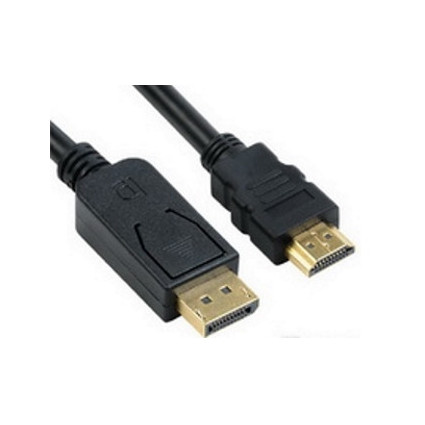 Kabl DisplayPort (M) - HDMI (M) 1.8m crni