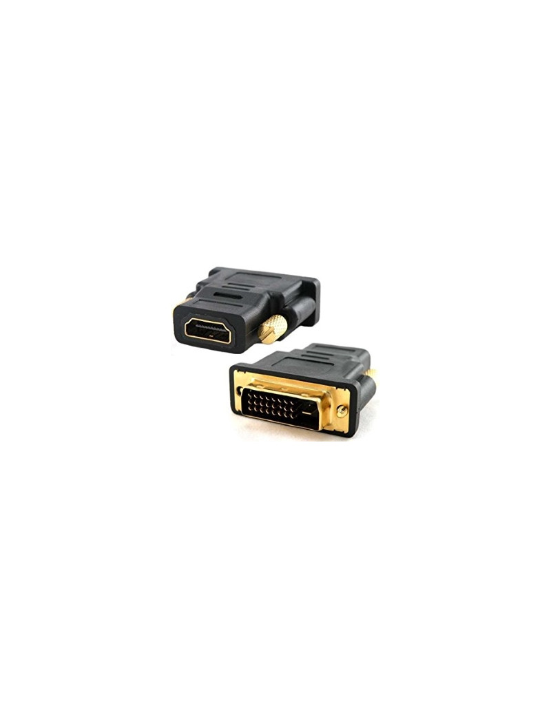 Adapter DVI-D Dual Link (M) - HDMI (F) crni