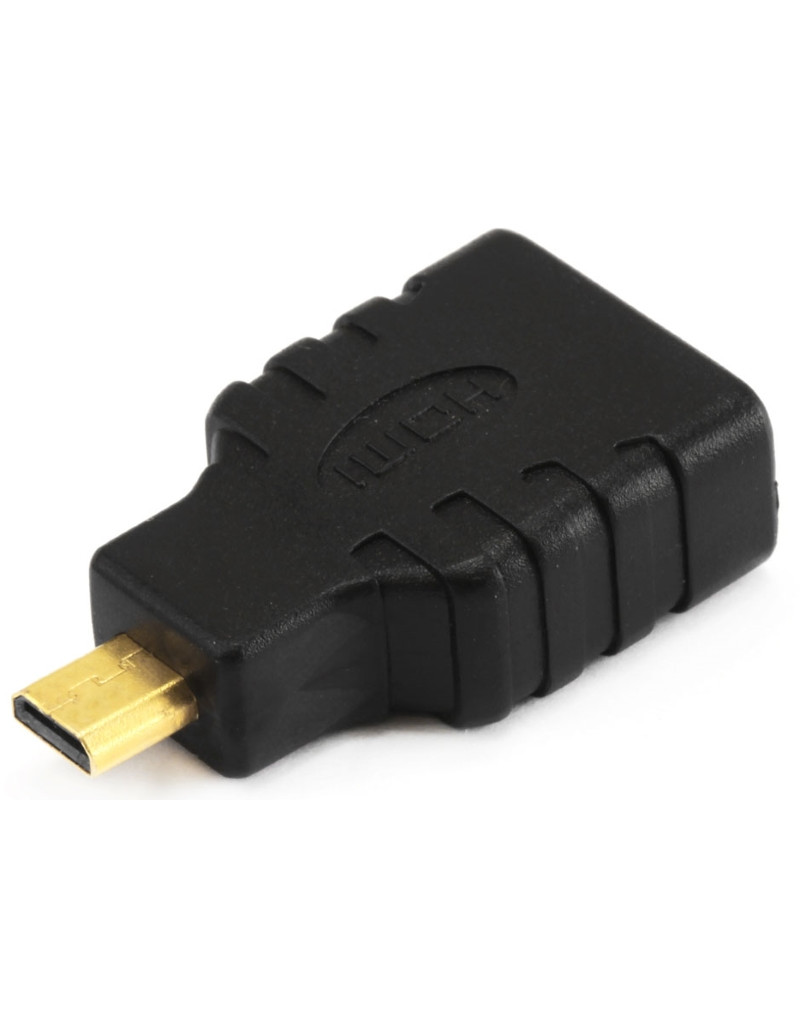 Adapter Micro HDMI (M) - HDMI (F) crni