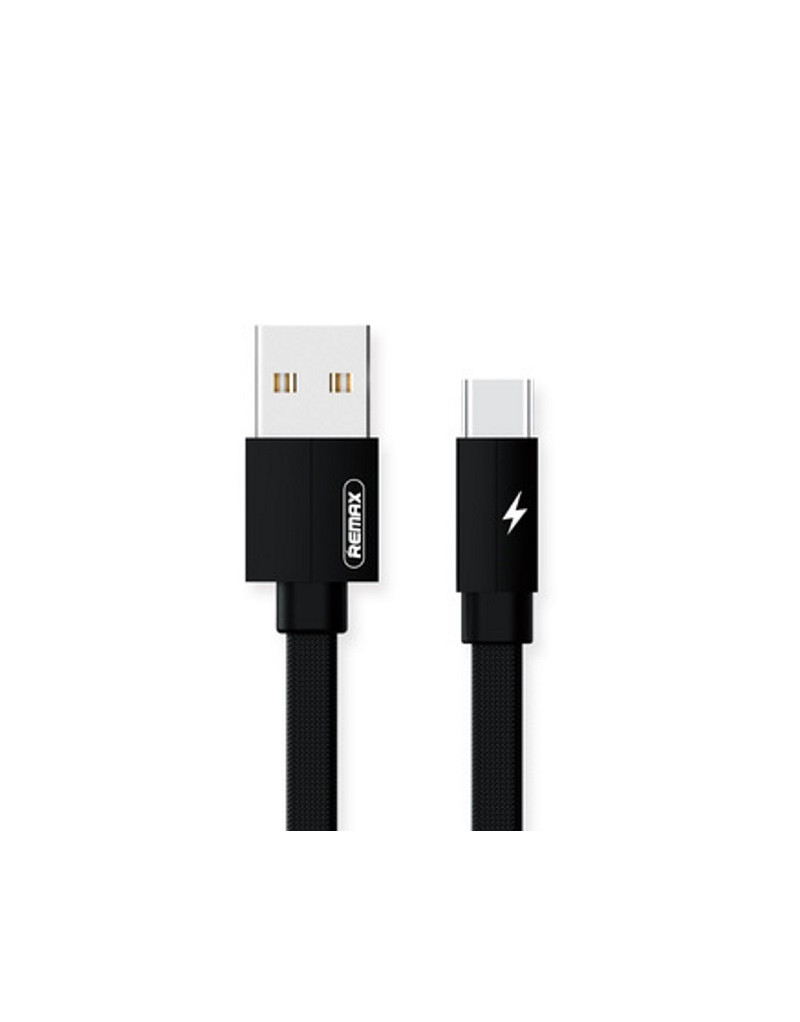 RC-094a black 1m USB Type-C Kerolla Data kabl