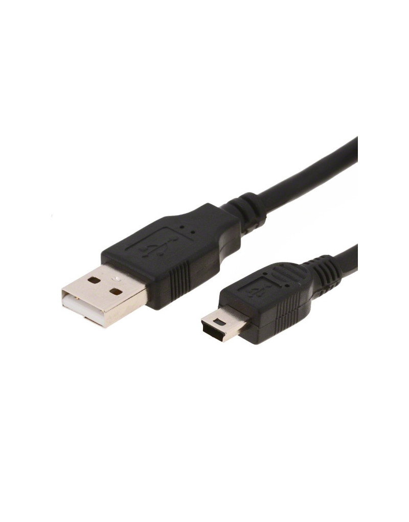 Kabl 2.0 USB A - USB Mini-B M/M 1.8m crni E-GREEN - 1