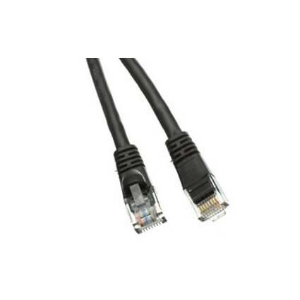 Kabl UTP patch Cat5e 0.3m crni