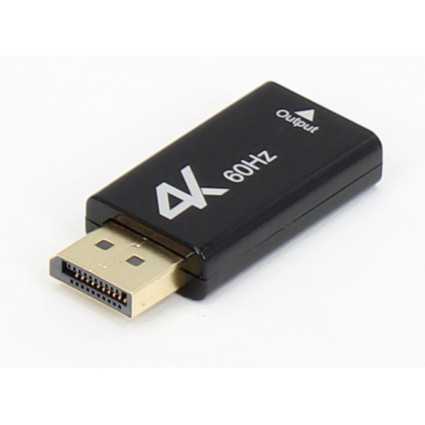 Adapter DisplayPort 1.4 (M) - HDMI 2.0 (F) crni