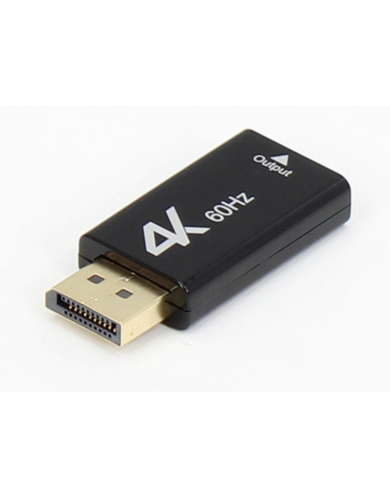 Adapter DisplayPort 1.4 (M) - HDMI 2.0 (F) crni