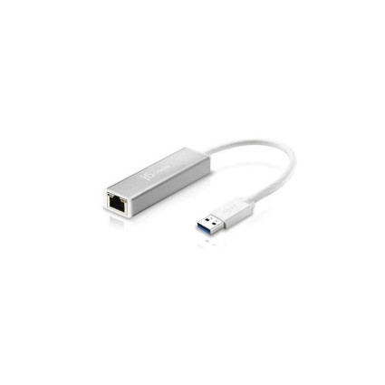 Adapter TIP C - Gigabit ethernet metal sivi