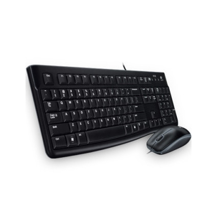 MK120 Desktop USB US tastatura + USB miš Retail