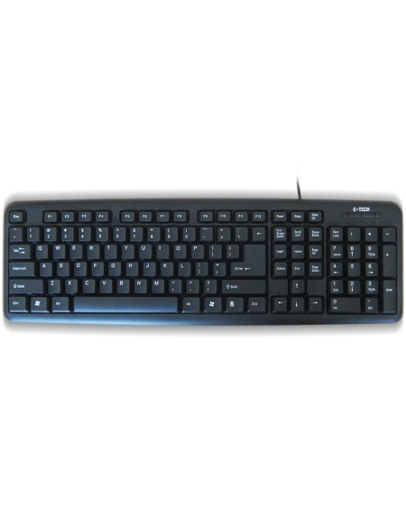 E-5050 USB YU crna tastatura ETECH - 1