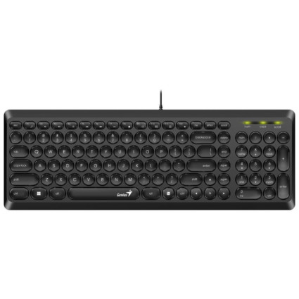 Slimstar Q200 USB US crna tastatura