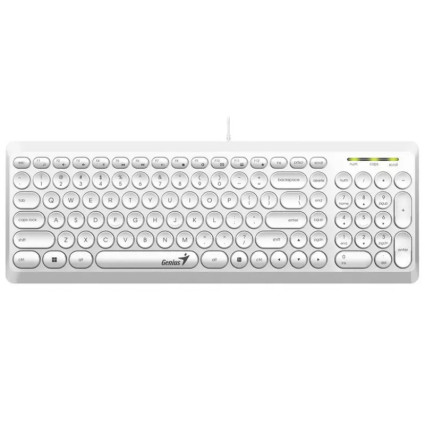 Slimstar Q200 USB YU bela tastatura