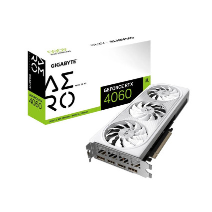 nVidia GeForce RTX 4060 AERO OC 8GB GV-N4060AERO OC-8GD