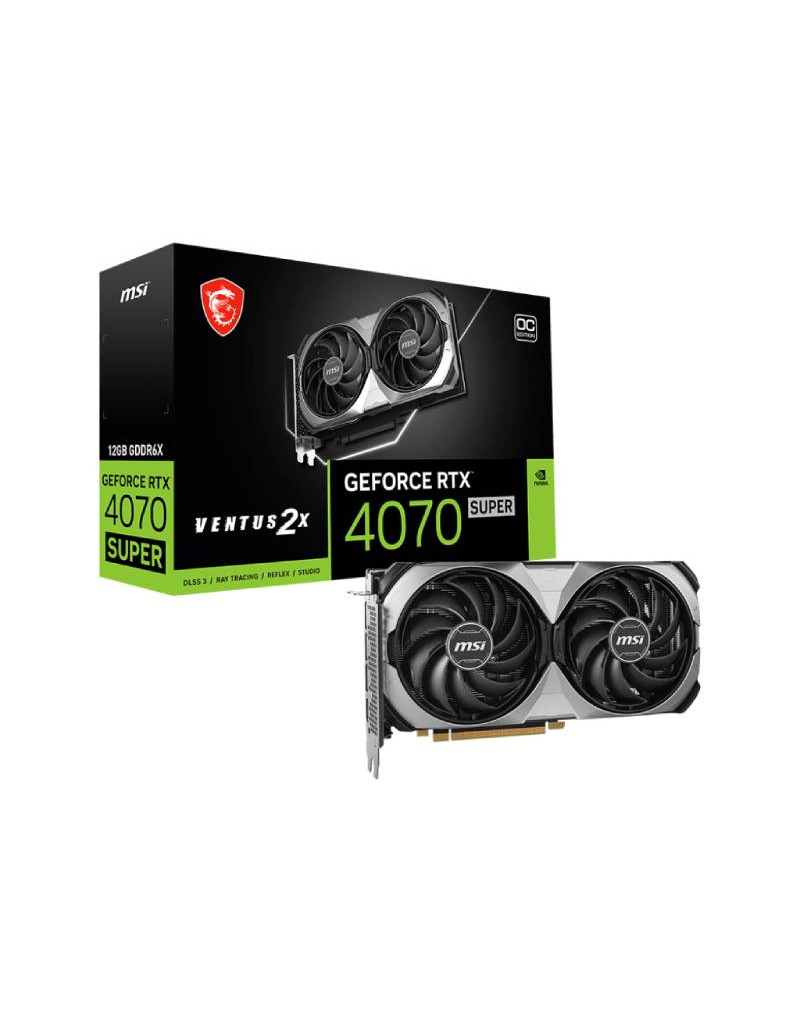 nVidia GeForce RTX 4070 12GB RTX 4070 SUPER 12G VENTUS 2X OC