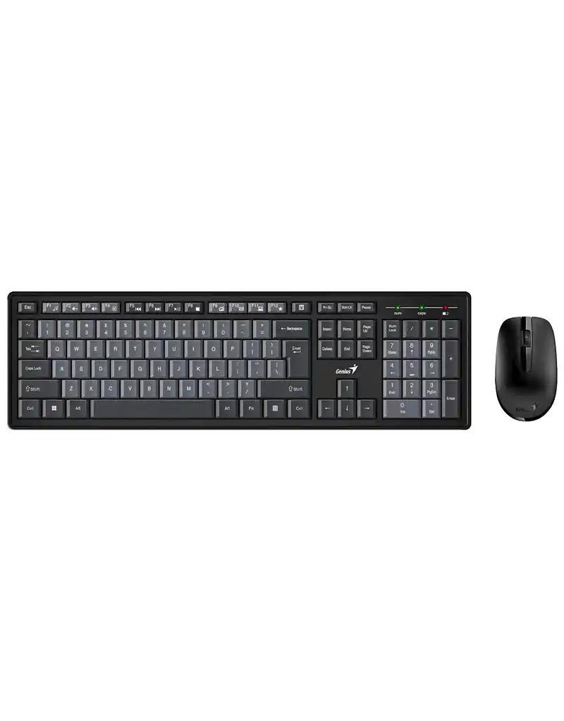 Bežična tastatura+miš Genius KM-8200, US