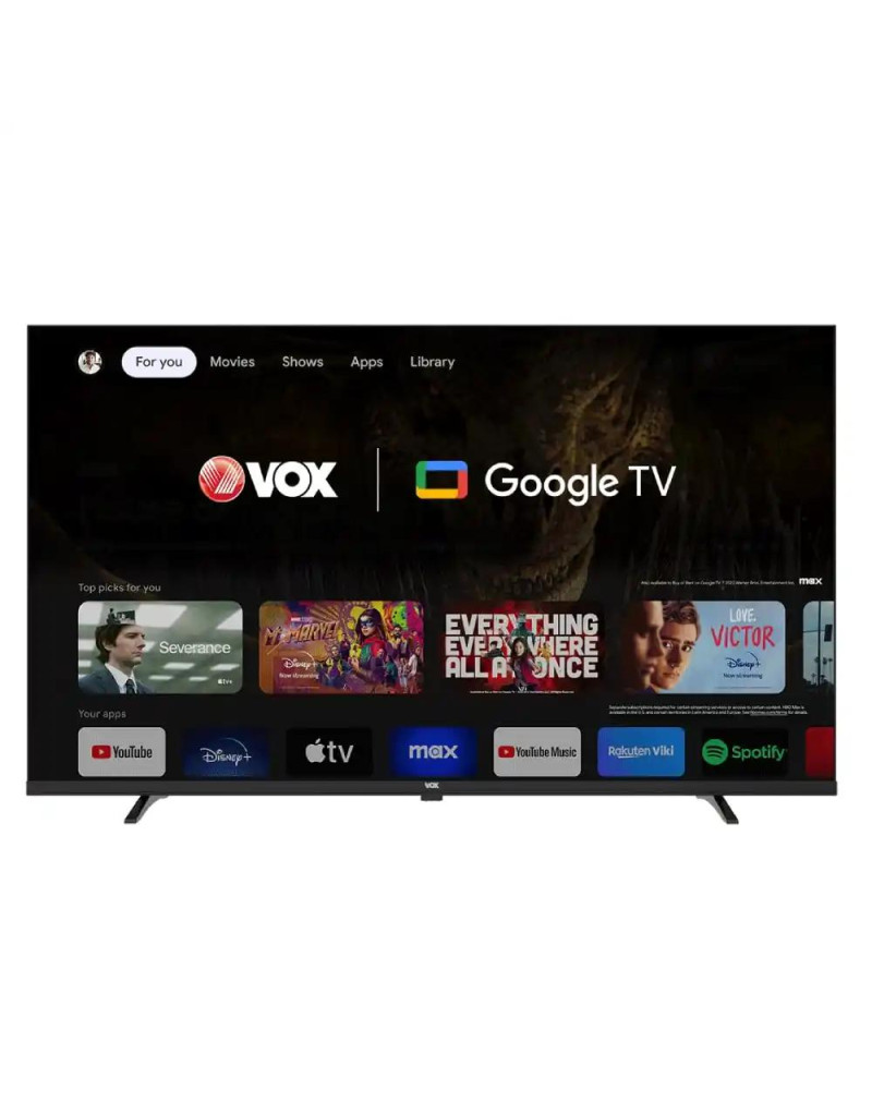 SMART LED TV 43 VOX 43GOF080B 1920x1080/Full HD/DVB-T2/C/S2