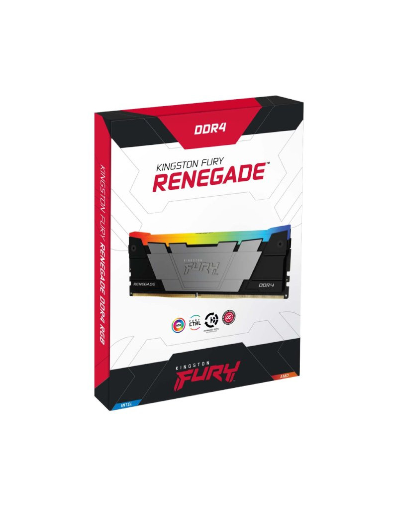 DIMM DDR4 16GB 3600MT/s KF436C16RB12A/16 Fury Renegade RGB Black