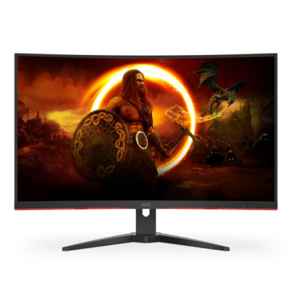 Monitor 31.5" AOC C32G2ZE/BK VA 1920x1080/240Hz/1ms/2xHDMI/DP/FreeSync  - 1