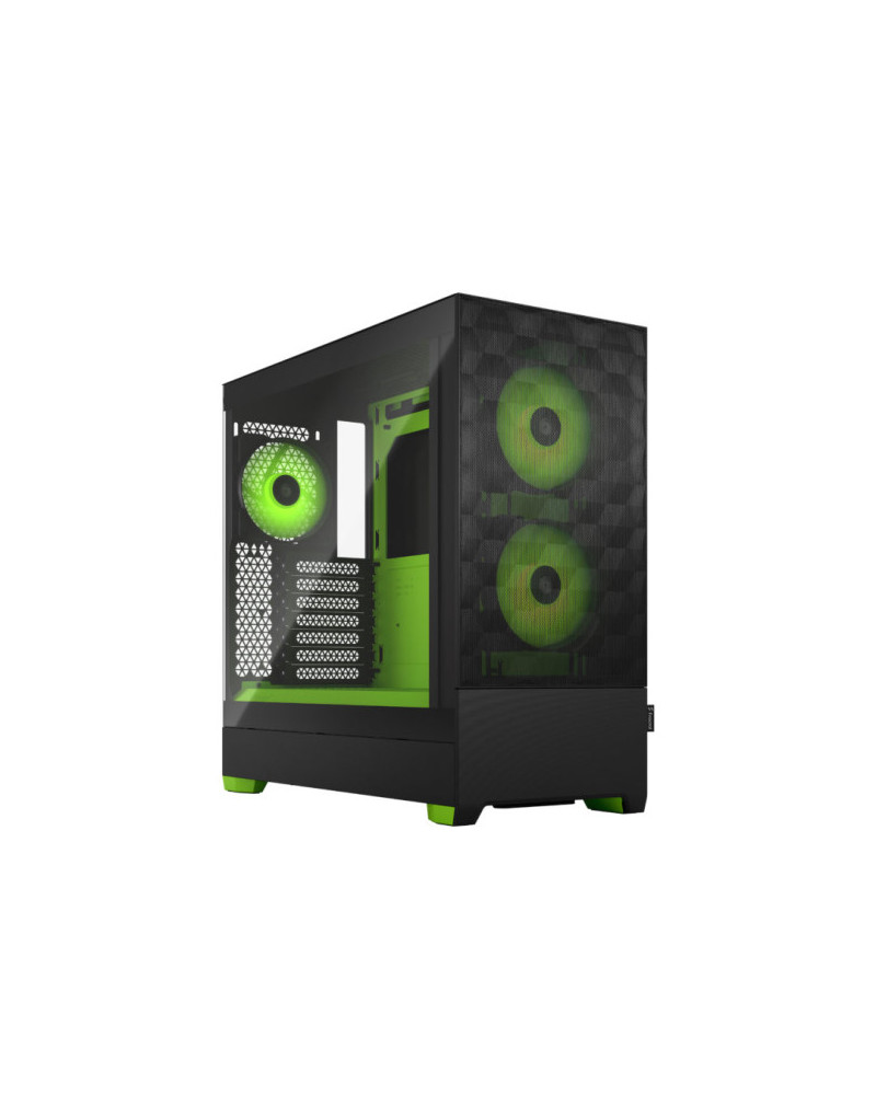 Kućište Fractal Design Pop Air RGB Green Core TG Clear Tint