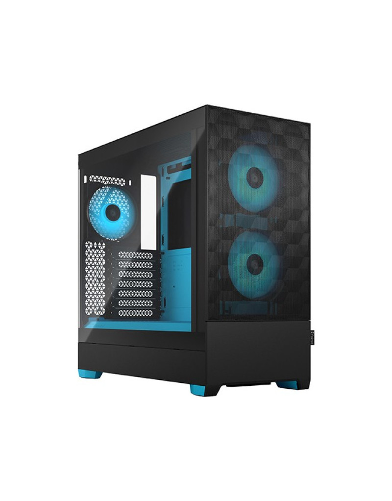 Kućište Fractal Design Pop Air RGB Cyan Core TG Clear Tint